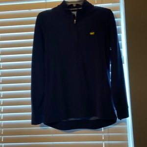 Masters half zip pull over